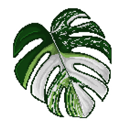 Monstera 3" Sticker