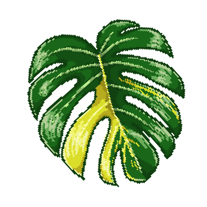 Monstera 3" Sticker