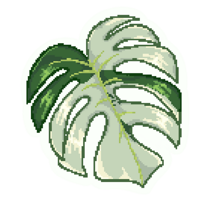 Monstera 3" Sticker