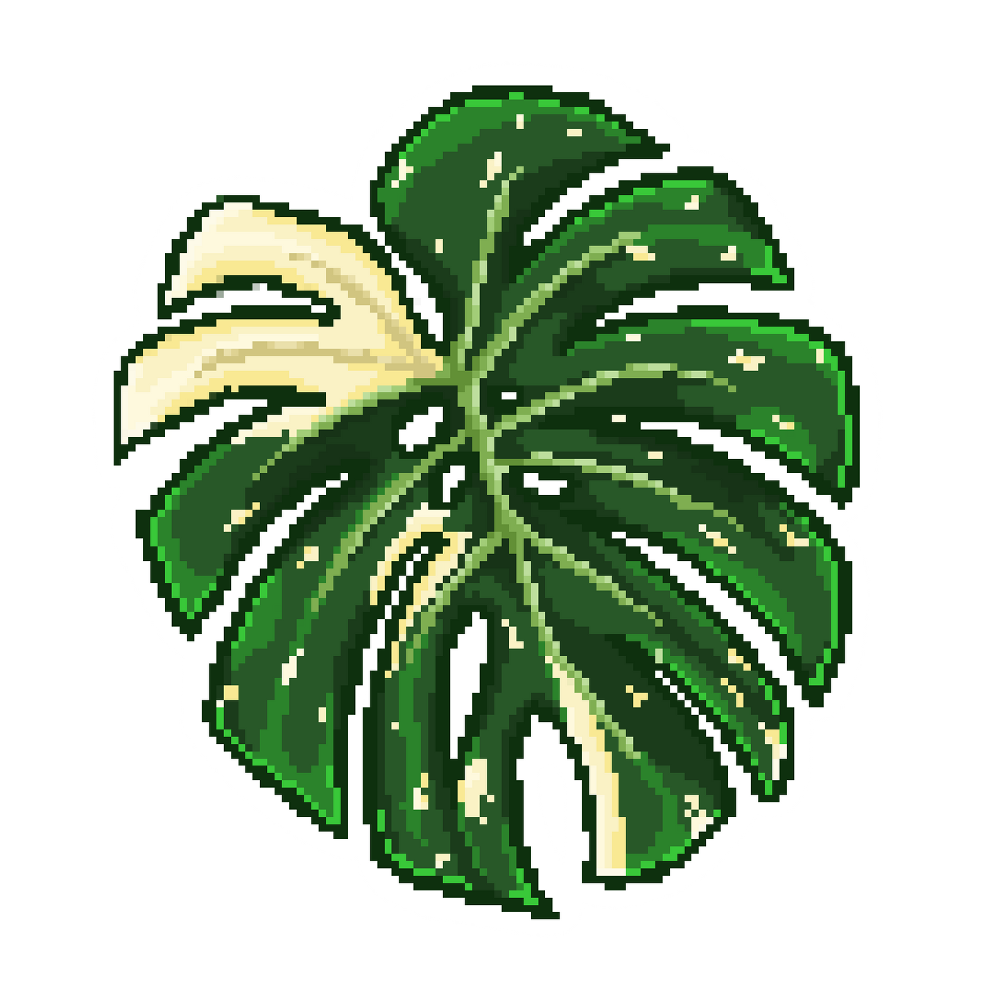 Monstera 3" Sticker